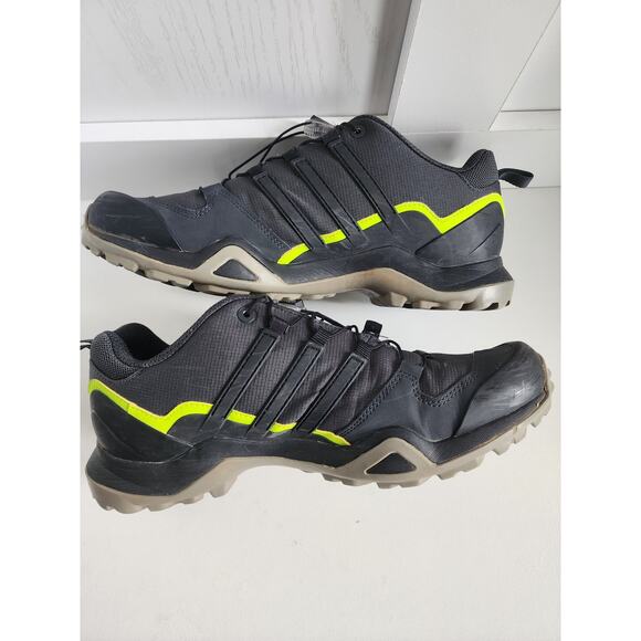 Men\'s Adidas Terrex Swift R2 Gore-Tex Hiking Shoes Black Yellow - Size 9 main image 4